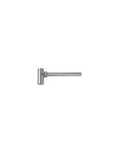 Brasstech 3016/07 1-1/4" x 1-1/4" Contemporary Solid Brass P-Trap with Flange