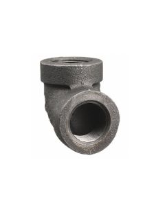 Anvil 0310501200 90° Elbow: Malleable Iron, 1 1/4 in x 1 1/4 in Pipe Size, Female NPT x Female NPT, Class 300