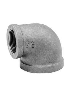 Anvil 0310504600 1 In. X 3/4 In. Extra Heavy Black Malleable 90 Elbow