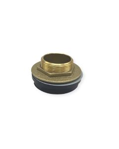 Wal-rich 1309006, 2" X 1-1/4" Closet Spud with Washer