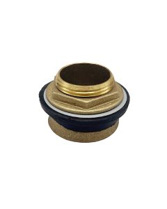 Wal-rich 1309010, 1-1/2" X 1-1/4" Closet Spud Complete