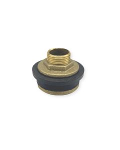 Wal-rich 1309014, 1-1/4" X 3/4" Closet Spud with Washer