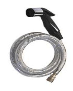 1656007 "Crown-Rinse" Hose & Spray Assemblies Black - Delta