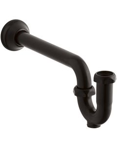 Kohler 9018-2BZ K- Adjustable P-Trap with Long Tubing Outlet, 1-1/4-Inch X 1-1/4-Inch , Oil-Rubbed Bronze