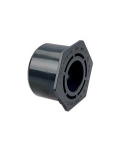 PVC Schedule 80 Socket x Female Bushing 1 1/2" x 1 1/4"