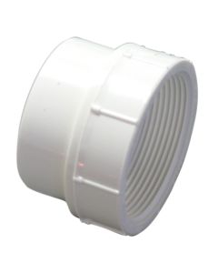 PVC DWV Female Adapter SPG x FIPT 1 1/2"