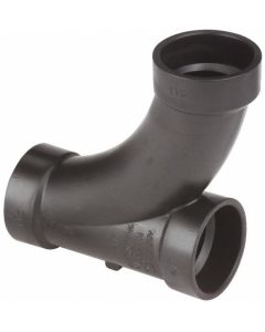 ABS Fitting LN501-030 3" Combination Wye & 1/8" Bend (One Piece)(Hub × Hub × Hub)