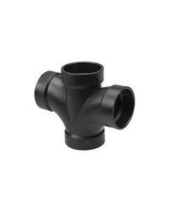 ABS Fitting LN428-015 1-1/2" Double Sanitary Tee (All Hub)