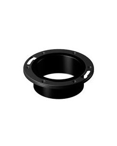 ABS DWV Hub Adj Closet Flange 4" x 3"