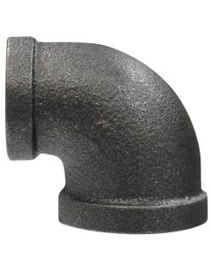 3/4" Black Malleable Elbow 90°