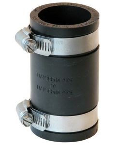 Rubber Coupling PVC to Cast Iron (or Cast Iron to PVC) 12"