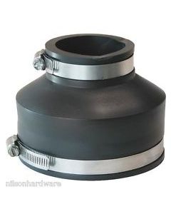 Rubber Coupling PVC to Cast Iron (or Cast Iron to PVC) 5" x 3"