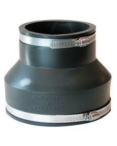 Rubber Coupling PVC to Cast Iron (or Cast Iron to PVC) 6" x 3"