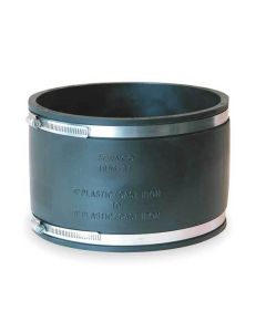 Rubber Coupling PVC to Cast Iron (or Cast Iron to PVC) 8"