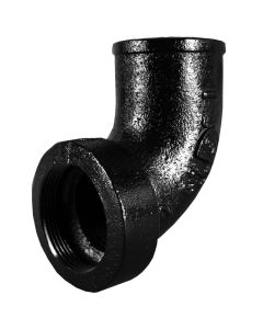 Imp No Hub Cast Iron Tapped Elbow 2" x 1 1/2"