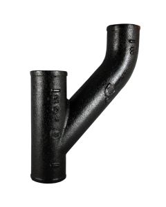 No Hub Cast Iron Upright Wye 3"