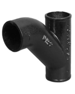 Imp No Hub Cast Iron Long Turn TY 3"