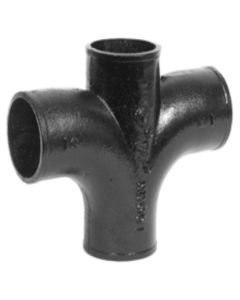 Imp No Hub Cast Iron Cross TY 2"
