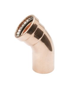Mueller PF 03363 2 1/2" Press Fitting X P Street Elbow 45°