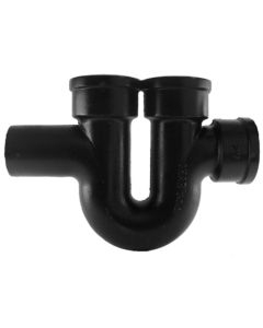 Service Weight Double Vent Trap 6" x 4"