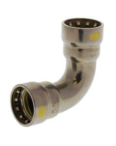 Nibco 2055455HPC 1/2 inch Carbon Steel Press 90 degree Elbow HBNR Seal for Gas