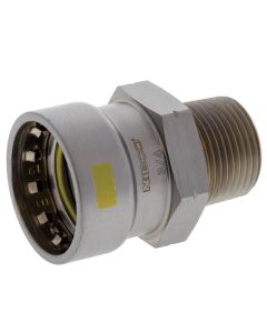 Nibco 2030950HPC 3/4 inch Carbon Steel PressXMale Adaptor HBNR Seal for Gas
