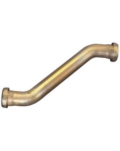 Tubular Rough Brass 22 Gauge Offset 1 1/4"