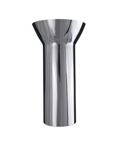 Tubular Chrome Plated 22 Gauge Cover Tube 2" x 6"