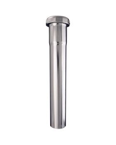 Tubular Chrome Plated 22 Gauge Extension Tube 1 1/4" x 8"