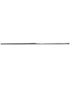 Tubular Chrome Plated 22 Gauge Shower Bar 1" x 6'