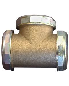 Tubular Chrome Plated 22 Gauge Swivel Joint Tailpiece 1 1/2"