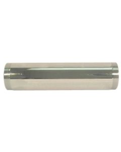 Tubular Chrome Plated 22 Gauge Threaded Both Ends 1 1/4" x 12"