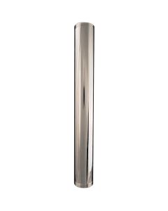 Tubular Chrome Plated 22 Gauge Threaded Both Ends 1 1/2" x 12"
