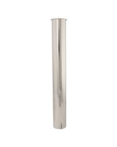 Tubular Chrome Plated 22 Gauge Tail Piece 1 1/2" x 12"