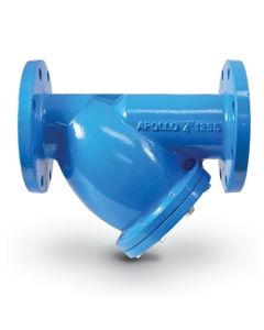 Conbraco YCF03P045E Cast Iron Y-Strainer, 20 Mesh, Epoxy Coated, 3" Flanged 125 LB