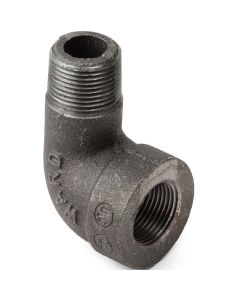 Black Malleable Extra Heavy Street Elbow 90 3/4"
