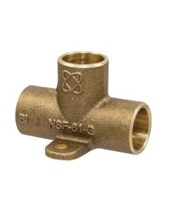 Nibco B13210L, 711-5-LF 1/2" C x C x C Lead Free Bronze Drop Tee