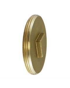 COP25,  2-1/2" Brass Cleanout Plug