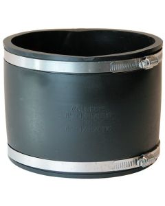 Rubber Shear Ring Coupling PVC to Cast Iron (or Cast Iron to PVC) 6" ds56-66sr 6 shear band