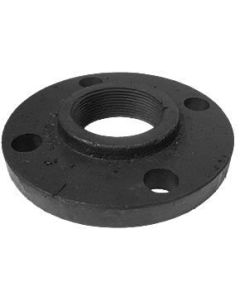 Black Cast Iron Flanged Companion Flange 1 1/2" x 5"