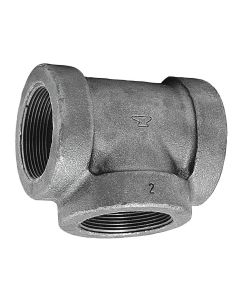 Black Cast Iron Extra Heavy Tee 1 1/2"