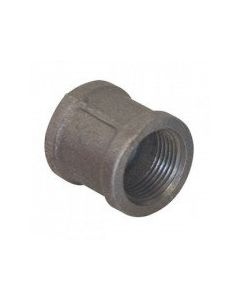 1 1/2" Black Malleable Coupling