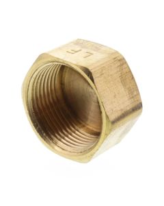 Brass Compression Cap 1/2"
