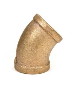 1 1/2" Brass Elbow 45°