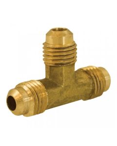 Brass Flare Tee 1/2" x 1/2" x 1/2"