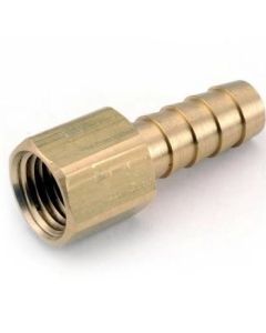 Brass Hose Barb x Female Iron Pipe Adapter 3/4" x 1/2" 131 3/4 male hose x 1/2 fip