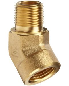 1 1/2" Brass Street 45° Elbow
