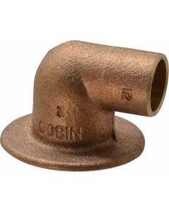 Cast Copper Flanged Sink Elbow C x F 1/2"