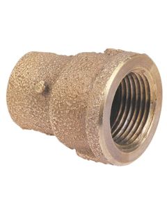 Cast Copper Female Adapter C x F 1 1/4" x 3/4"