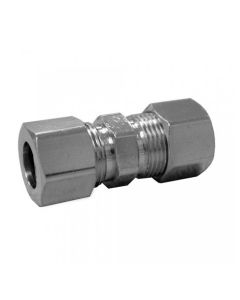 Chrome Compression x Compression Union 1/2" x 3/8"